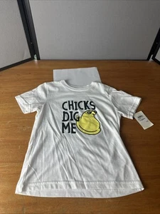 Tucker Tate Chicks Dig Me Graphic T Tee Shirt Boys Size 4T New With Tags - Picture 1 of 5