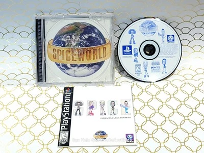 Spice World Authentic (Sony PlayStation PS1, 1998) CIB Complete, TESTED - Image 1 of 4