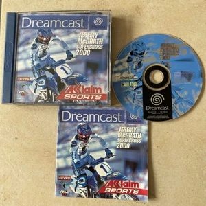 Jeu Jeremy McGrath Supercross 2000 - Complet - Jeu Sega Dreamcast - Photo 1/10