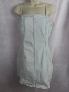 Nuevo Vestido ZARA Denim, PVP £27.99 Vestido Azul Claro Talla L - Imagen 1 de 8