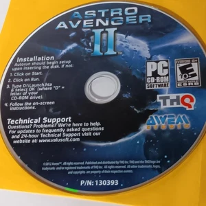 Astro Avenger II Windows 2012 PC CD-ROM THQ Rated E 3D Grafik Space Shooter, - Bild 1 von 11