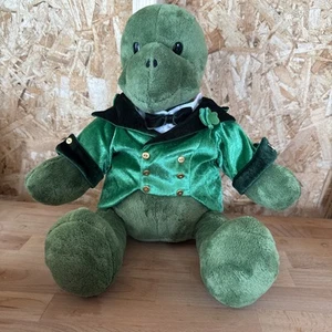 Build A Bear Trekkin Tortuga Verde Pajarita 4 Hojas Trébol Chaqueta Camisa Aprox 12” - Imagen 1 de 24