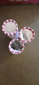 3 Rolls 2025 P Uncirculated Lincoln Cent Shield  Pennies  Free Shipping. - Picture 1 of 2