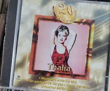 Thalia CD 20 Kilates Musicales 1996 Fonovisa Amarillo Azul Talisman Rare New