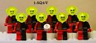 Lot de 8 figurines LEGO Alpha Team Méchants Ogel Minion Crâne Néon