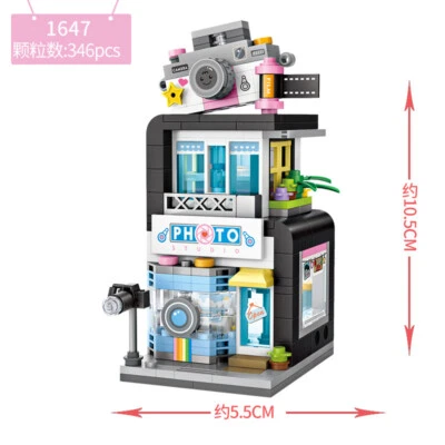 Street View Fruit Shop LOZ Diamond Building Blocks iBlock Fun 1647 - Image 1 of 3