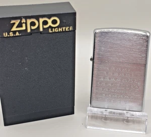 Zippo U.S.A. Lighter Sturmfeuerzeug Life Style Collection - Picture 1 of 3