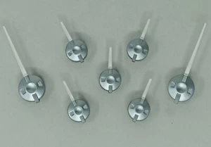 Custom Gauge Cluster Needle Set for 2003-2006 GM Trucks & SUVs Silver White - Picture 1 of 9