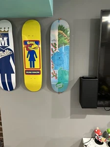 Skateboard Deck Wandhalterung für Santa Cruz Pokémon Skateboard mit Montagematerial - Bild 1 von 8