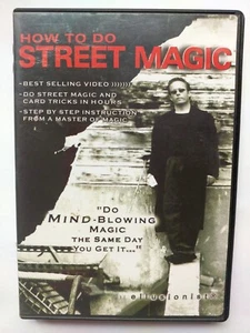 How To Do Street Magic, brad Christian [Region 1 DVD] FREE Next Day Post fromNSW - Picture 1 of 8