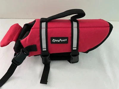 XSMALL Zippy Paws Adventure Dog Life Jacket Vest Preserver Swim Water Safety - Image 1 of 4