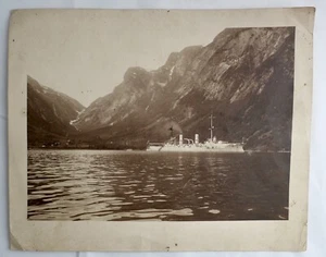 Bild Druck S.M.S. HERTHA in Norwegen - Picture 1 of 6