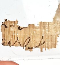 4-7 Century AD Coptic Christian Papyrus Manuscript Fragment Byzantine Era Egypt