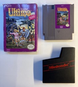 Ultima Exodus NES Game Nintendo - Tested