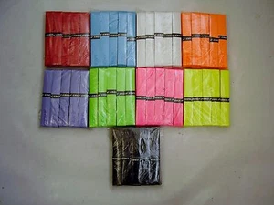3 TENNIS SQUASH BADMINTON RACQUET RACKET OVERGRIPS OVERGRIP. Various Colours - Picture 1 of 13