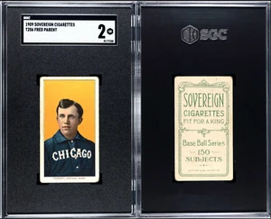 T206 Fred Parent || Sovereign 150 || SGC 2 - || Tough Back - Picture 1 of 1