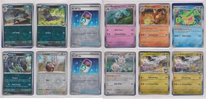 🔥12x Holo Pokémon Cards Lot – Journey Together SV05 – NM Reverse + Foil - Foto 1 di 1