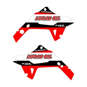 CR250 Polisport Restyle Gen2 Decals 02-07 Lucas Oil white/red/black - Picture 1 of 2