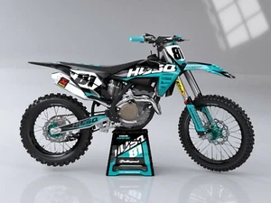CustomMX - Grafik Kit: passend für Husqvarna TC FC TE FE 50 65 85 125 150 250 350 450 - Bild 1 von 3