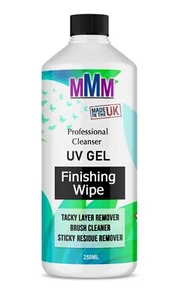 UV Nail Gel Finishing,  Sticky Residue Remover,  Cleanser,  Brush Cleaner 250ML - Picture 1 of 1