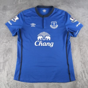 Umbro Everton FC 2014/2015 Home Shirt Football Soccer Jersey Mens L Large Blue - Picture 1 of 19
