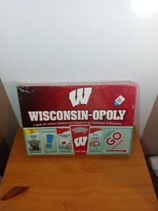 WISCONSIN-OPOLY Board Game Alumni Students Friends Madison Wisconsin New Sealed - Picture 1 of 9