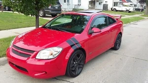 4 "Dual Fender Stripe Hash Mark Stripe Kit gráfico de calcomanía para CHEVY COBALT - Imagen 1 de 2