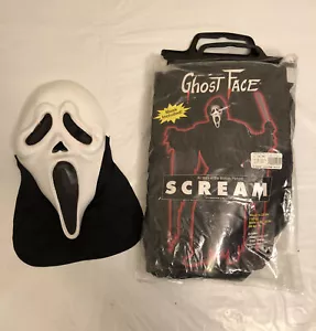 VTG Funworld Easter Unlimited Scream Ghostface Halloween Mask & Cloak Adult Size - Picture 1 of 7