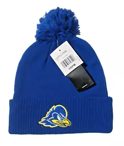 University Of DELAWARE / U Of D - Adidas Youdee - NEW Knit Cap / Hat Cuffed Pom - Picture 1 of 2
