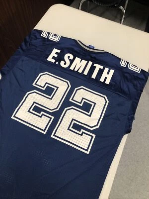 Camiseta deportiva vintage de los 90 campeón Emmitt Smith Dallas Cowboys talla 44 se ajusta como M NFL Foto 1 de 4