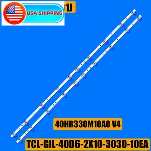 LED Strips for TCL 4C-LB4010-HR01J HR02J 40S325 40S325LAAA 40S325TACA 40L2800C - Picture 1 of 5
