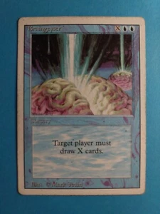 💧🧠 Braingeyser 🧠💧 | Vintage MTG Revised (3rd Edition) | MP/HP - Bild 1 von 4