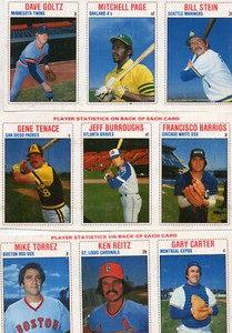 1979 Hostess Baseball 8 Panels (24) RICE, SCHMIDT, PALMER, CARTER #s 1-24 HOF NM