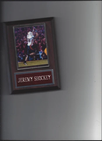 JEREMY SHOCKEY PLAQUE UNIVERSITY OF MIAMI HURRICANES NCAA Cover