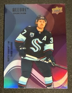 2022-23 Upper Deck Allure Color Flow Blue Purple Yanni Gourde #SF-60