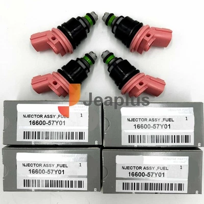 4x fuel injector 16600-57Y01 For 1995-1998 Nissan 200SX Engine 93-94 Maxima Foto 1 de 4