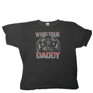 Star Wars Mens Darth Vader Who's Your Daddy Tee XL - Picture 1 of 6