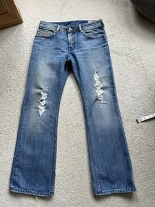 Diesel Zatiny Men’s Jeans Heavily Distressed W30 L30 (D4811) - Picture 1 of 11