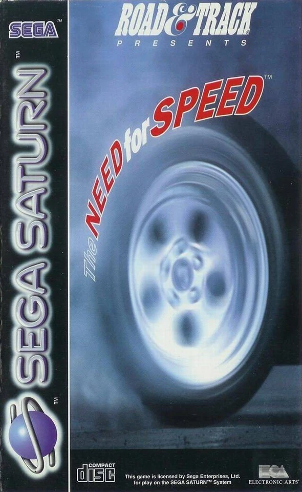 Need for Speed - Sega Saturn Racing Video Game Boxed - Image 1 of 1