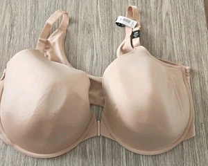 Torrid Bra Perfect T Front Close Lightly Lined Nude 44G NWT - Picture 1 of 5