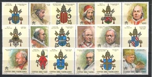 VATICANO 2000 I Papi e gli Anni Santi 9v MNH** - Picture 1 of 1