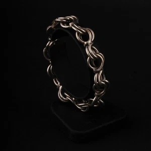 O.M.V. Ehlers Silver Bracelet 830S. Made In Denmark. Vintage. Rare! - Imagen 1 de 5