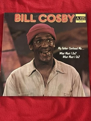 BILL COSBY - MY FATHER CONFUSED ME… WHAT MUST I DO 1977 12” LP Vinyl Record Aust - image 1 of 4