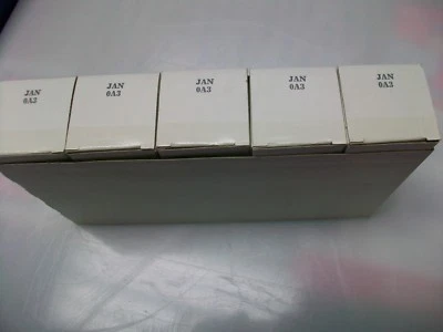 FUNDA DE 5 TUBOS SYLVANIA JAN OA3 / VR-75 NOS Foto 1 de 4
