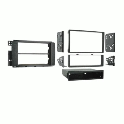 Kit de tablero de instalación de radio Din simple y doble estéreo para automóvil 99-8715 Smart Fortwo Foto 1 de 2