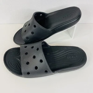 Crocs Coast Slide Slipper Sandalen schwarz Größe M4 W6 Unisex - Bild 1 von 8