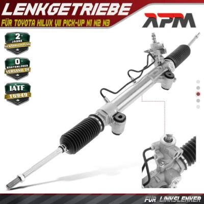 Power Steering Rack and Pinion for Toyota Hilux VII Pickup N1 N2 N3 2.5 3.0 D-4D 4WD - Image 1 of 4