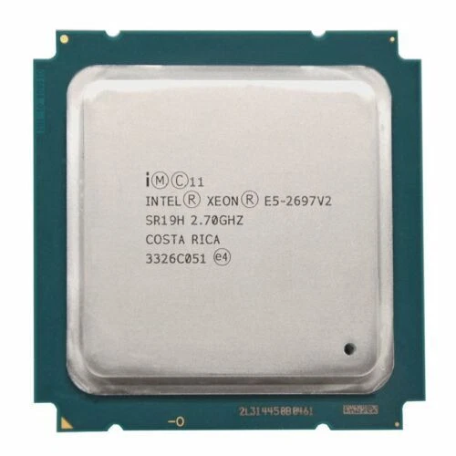 Intel Xeon E5-2697 V2 2.70GHZ 312-cores Cache 8 GT/s FCLGA2011 CPU Processor - Image 1 of 1