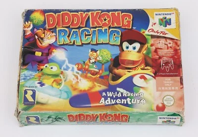 Diddy Kong Racing 64 Nintendo N64 ROC Taiwan Release - No Manual Poor Condition - Image 1 of 4