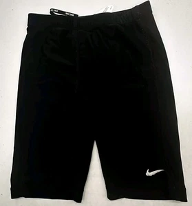 Nike Boys' Core Jammers Solid 9" Swim Trunks Black XL 158-170 cm - Picture 1 of 6